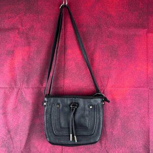 A.N.A NEW APROACH WOMEN SHOULDER SMALL BAG WITH ADJUSTABLE STRAP, BLACK